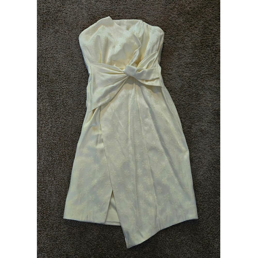 SALE c/meo collective Color Butter Strapless Ladies Size Small Dress - Picture 12 of 12